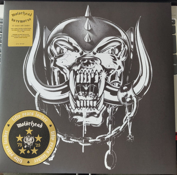 Motorhead – No Remorse (50TH Anniversary) (Red/Black Splatter Vinyl/2LP) 🇺🇸