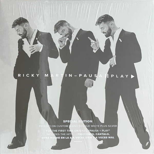 Ricky Martin – Pausa & Play (White & Grey Vinyl) 🇺🇸