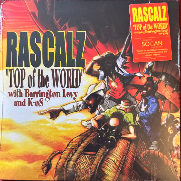 Rascalz – Top of the World/Gunnfinga (Translucent Yellow Vinyl) 🇺🇸