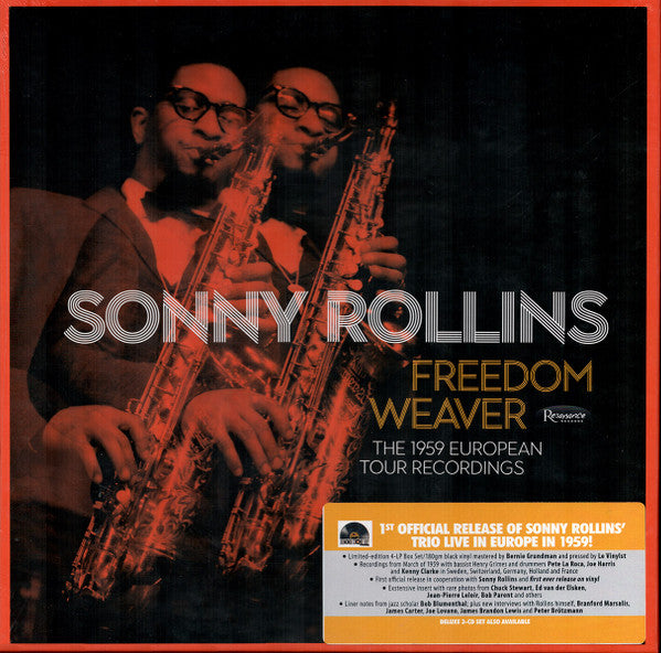 Sonny Rollins – Freedom Weaver: the 1959 European Tour Recordings (4LP) (RSD) 🇺🇸