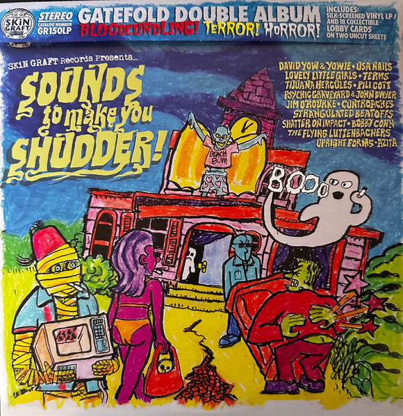 Various Artists – Skin Graft Records Presents... Sounds to Make You Shudder! (Deluxe Edition) (2LP) 🇺🇸