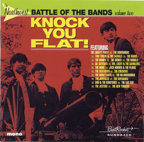 Various Artists – Northwest Battle of the Bands VOL. 2: Knock You Flat! (Green Vinyl) 🇺🇸