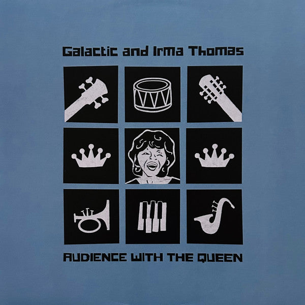 Galactic & Irma Thomas – Audience with the Queen (Sky Blue & Gold Vinyl) (I) 🇺🇸