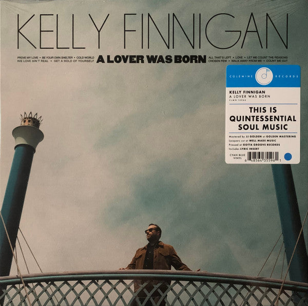 Kelly Finnigan – Lover Was Born (Cyan Blue Vinyl) 🇺🇸
