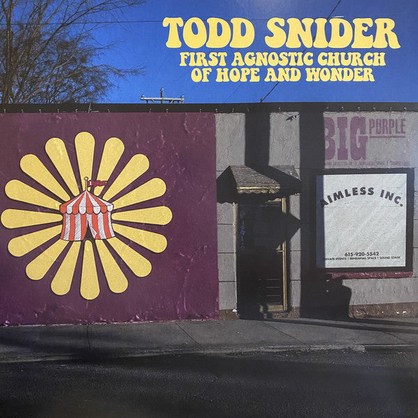 Todd Snider – First Agnostic Church of Hope & Wonder 🇺🇸