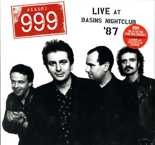 999 – Live at the Basins Nightclub '87 🇺🇸