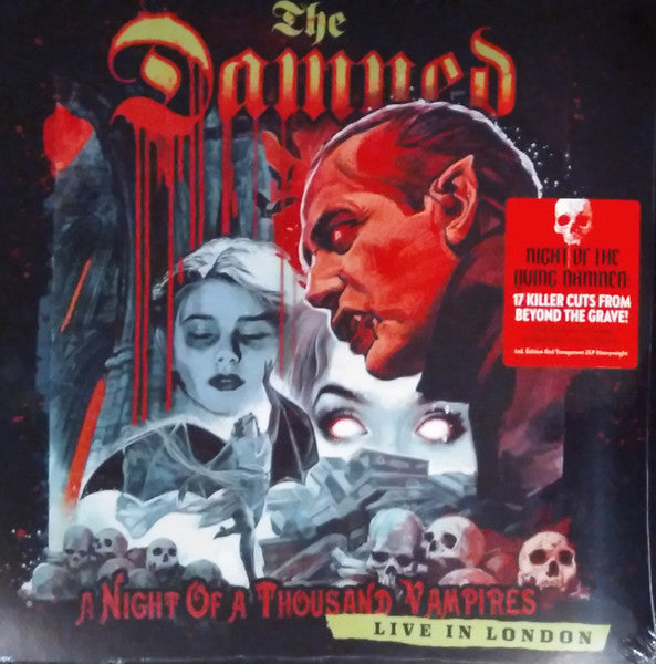 Damned – Night of a Thousand Vampires (Limited Transparent Red Vinyl/2LP/180G) 🇺🇸
