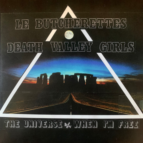 Le Butcherettes; Death Valley Girls – Universe / When I'm Free (Clear W/ Opaque Pink Splatter 7INCH) 🇺🇸