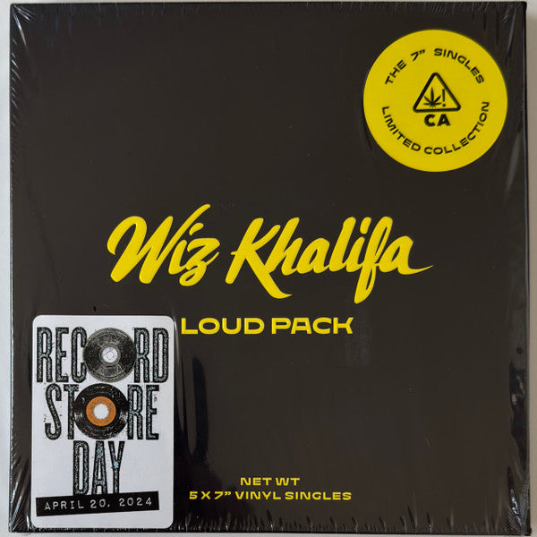 Wiz Khalifa – Loud Pack (5x7inch/Color Vinyl) (RSD) 🇺🇸