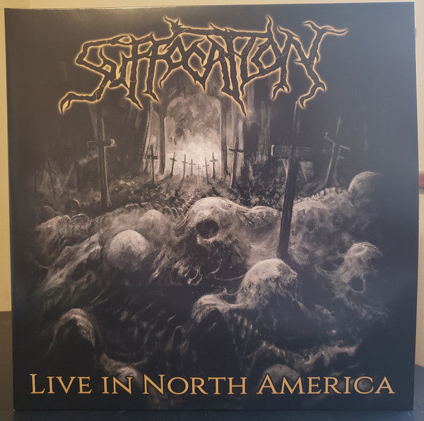 Suffocation – Live in North America (Gold & Black Splatter Vinyl) (I) 🇺🇸