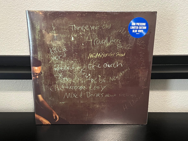 Eric Church – Mr. Misunderstood (Blue Vinyl) 🇺🇸