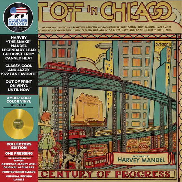 Harvey Mandel – Get Off in Chicago (Yellow/Gold Vinyl) 🇺🇸