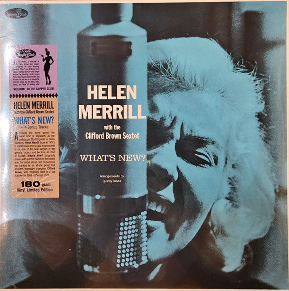 Helen Merrill – What's New (With the Clifford Brown Sextet) 🇺🇸