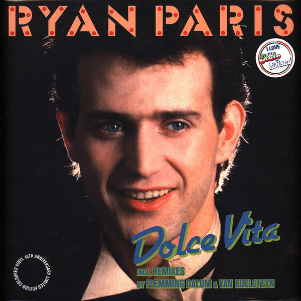 Ryan Paris – Dolce Vita (Coloured Vinyl) 🇺🇸