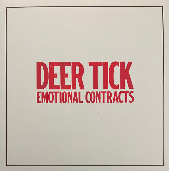 Deer Tick – Emotional Contracts (Opaque Red Vinyl) 🇺🇸