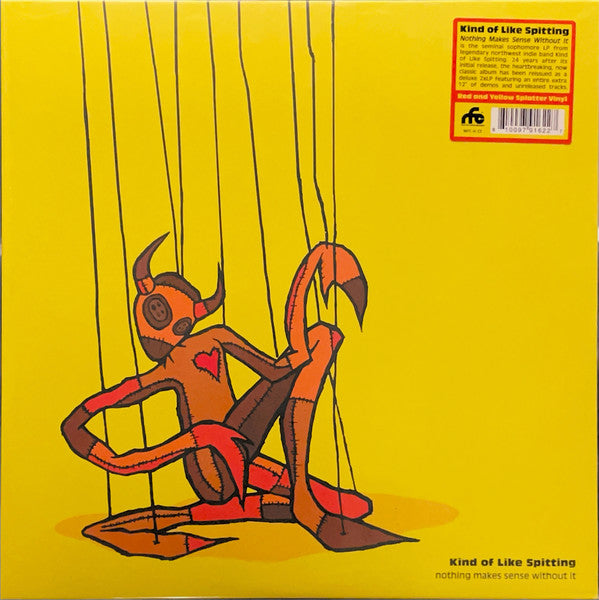 Kind of Like Spitting – Nothing Makes Sense Without It (2LP/Red Splatter/Yellow Splatter Vinyl) 🇺🇸