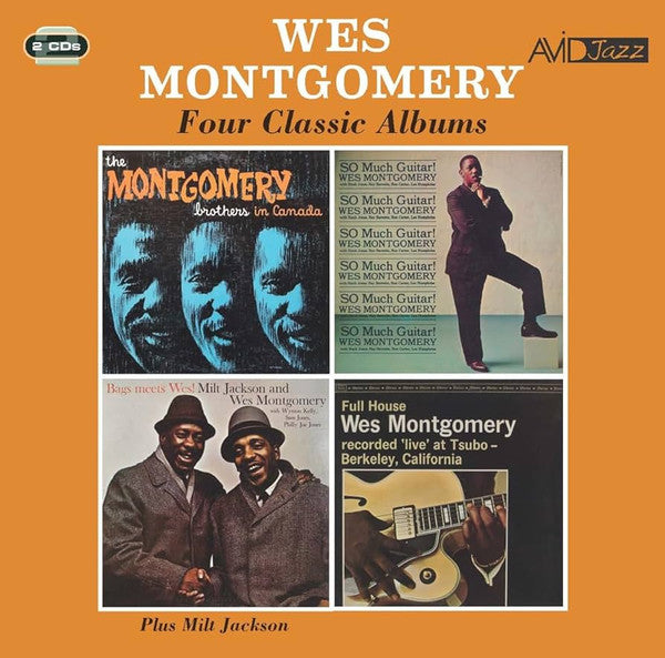 Wes Montgomery – Montgomery Brothers in Canada / So Much Guitar! / Bags Meet Wes! / Full House [CD Nuevo] 💿 🇺🇸