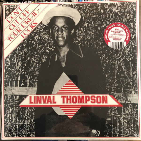 Linval Thompson – Don't Cut Off Your Dreadlocks (Red Vinyl/Remastered/Reissue) 🇺🇸