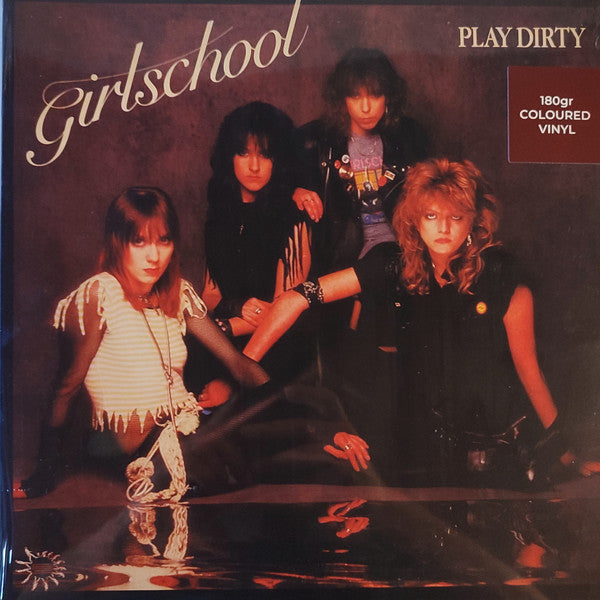 Girlschool – Play Dirty (Red Vinyl) 🇺🇸