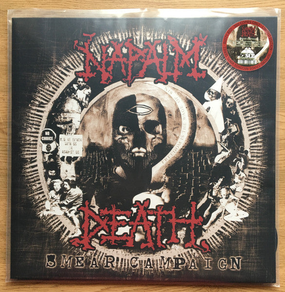 Napalm Death – Smear Campaign (Rust Red Vinyl) 🇺🇸