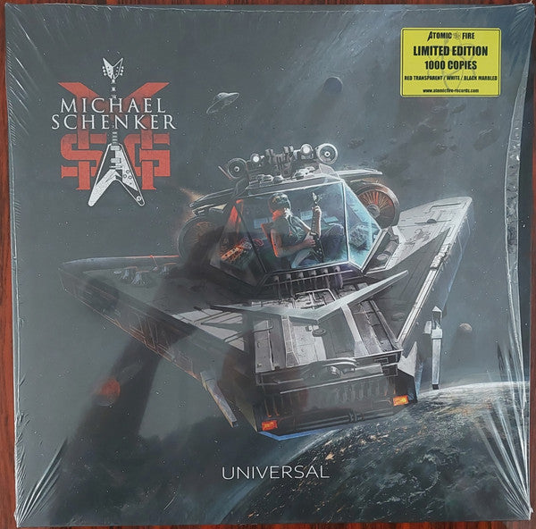 Michael Schenker Group – Universal (Red/White/Black Marbled Vinyl) (I) 🇺🇸