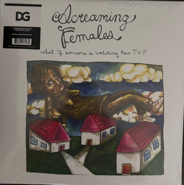 Screaming Females – What If Someone is Watching Their Tv? (Maroon Vinyl) 🇺🇸
