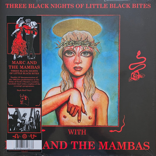 Marc & the Mambas – Three Black Nights of Little Black Bites (Red Vinyl/2LP) 🇺🇸
