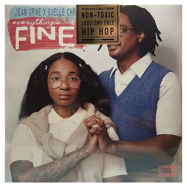 Jean & Quelle Chris Grae – Everything's Fine (Baby Blue & Pink Vinyl) 🇺🇸