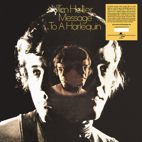 Tim Hollier – Message to a Harlequin 🇺🇸