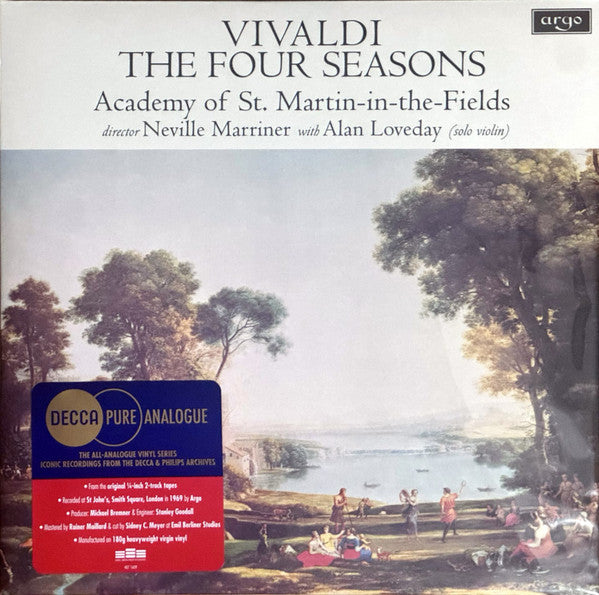 Alan & Academy of St. Martin in the Fields & Sir Neville Marriner Loveday – Vivaldi: the Four Seasons (Decca Pure Analog Series) (180G) 🇺🇸