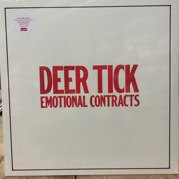Deer Tick – Emotional Contracts (Red/Black Vinyl) (I) 🇺🇸