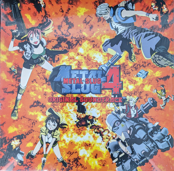 Snk Sound Team – Metal Slug 4 OST (Yellow Vinyl) 🇺🇸