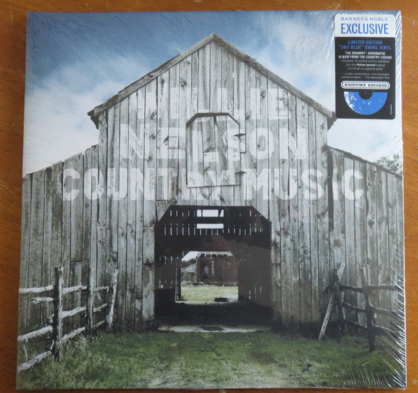 Willie Nelson – Country Music (Hightone Series) (Barnes & Noble Exclusive) (Sky Blue Swirl Vinyl/2LP) 🇺🇸