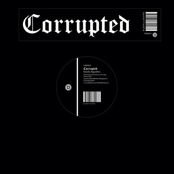 Corrupted – Felicific Algorithim 🇺🇸