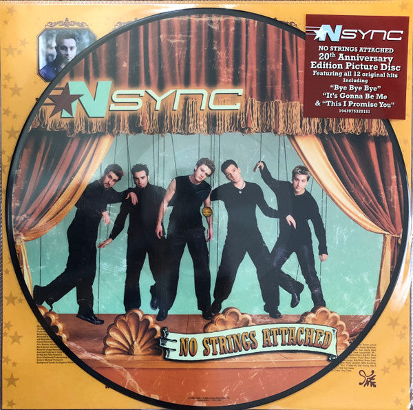Nsync – No Strings Attached (140G/Picture Disc/20TH Anniversary Edition) 🇺🇸