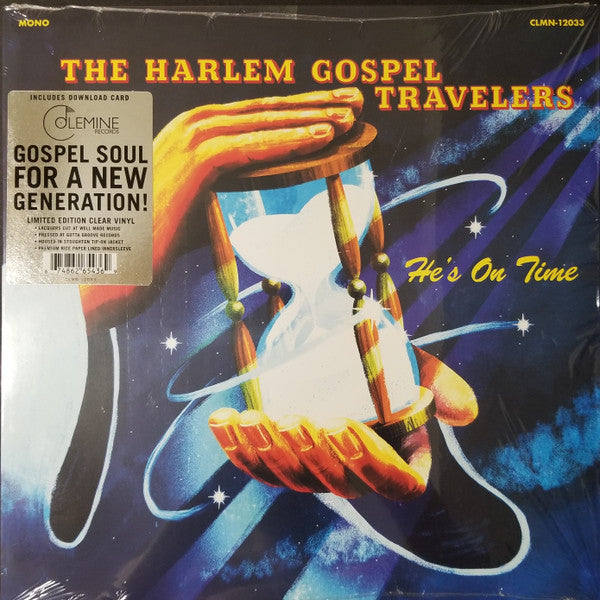 Harlem Gospel Travelers – He's on Time (Clear Vinyl) 🇺🇸