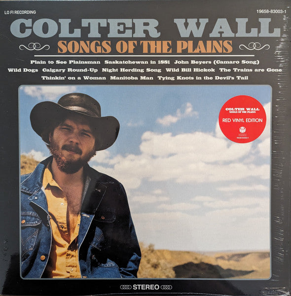Colter Wall – Songs of the Plains (Red Vinyl) 🇺🇸
