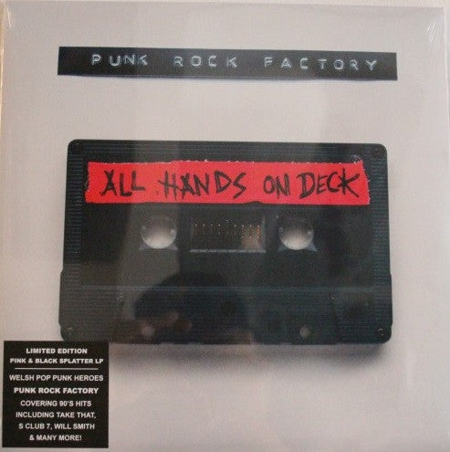 Punk Rock Factory – All Hands on Deck (Black with Pink Splatter Vinyl) 🇺🇸