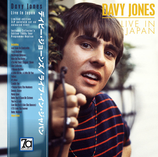 Davy Jones – Live in Japan (Red, White & Blue Vinyls) 🇺🇸