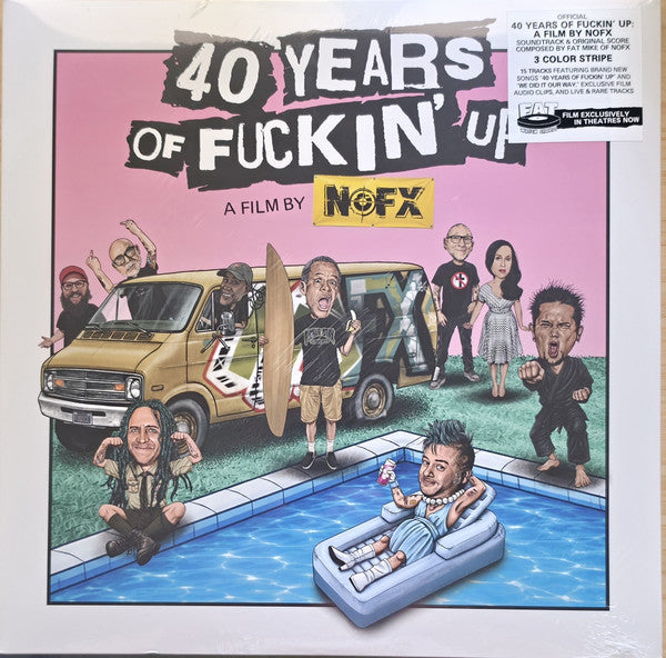 Nofx – 40 Years of Fuckin' Up OST & Score (2LP) 🇺🇸