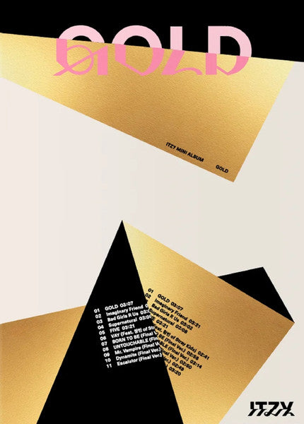 Itzy – Gold (Standard Ver.) [CD Nuevo] 💿 🇺🇸