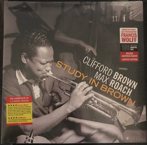 Clifford & Max Roach Brown – Study in Brown (Images By Francis Wolff) (180G) 🇺🇸