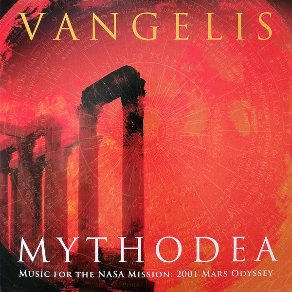 Vangelis – Mythodea, Music for the Nasa Mission 2001 Mars Odyssey (2LP/Crystal Clear Vinyl/180G) 🇺🇸