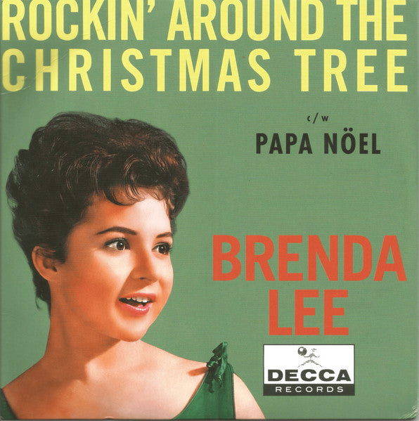 Brenda Lee – Rockin' Around the Christmas Tree (Translucent Emerald 7INCH) 🇺🇸