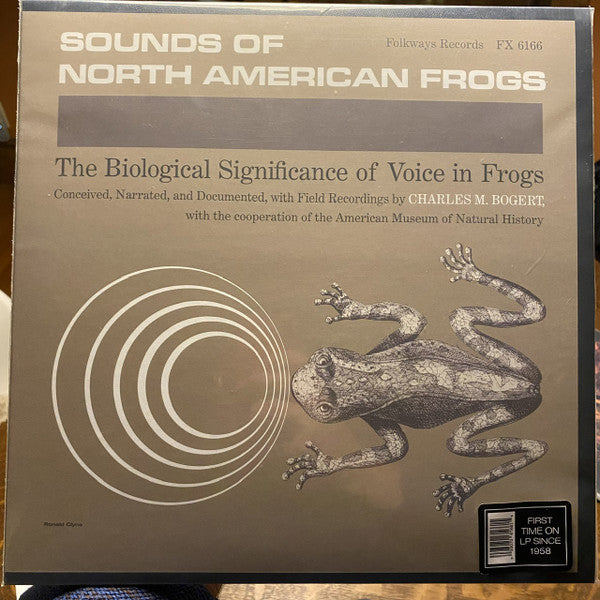 Charles M. Bogert – Sounds of North American Frogs 🇺🇸