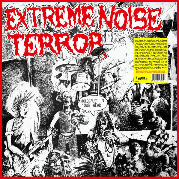 Extreme Noise Terror – Holocaust in Your Head (LP/Poster) 🇺🇸