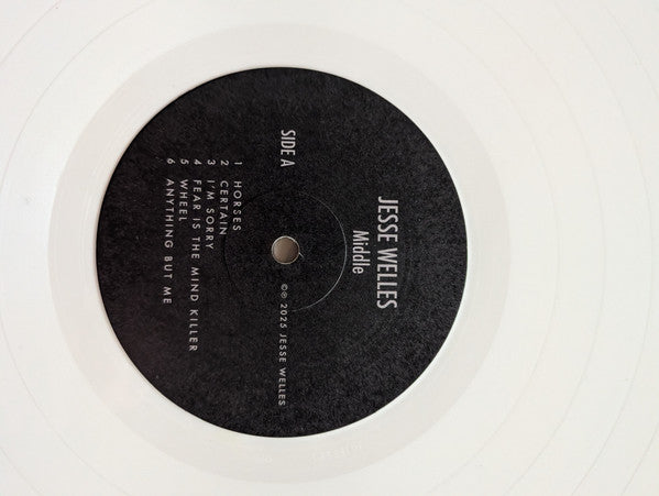 Jesse Welles – Middle (Bone White Vinyl/Gatefold) (I) 🇺🇸