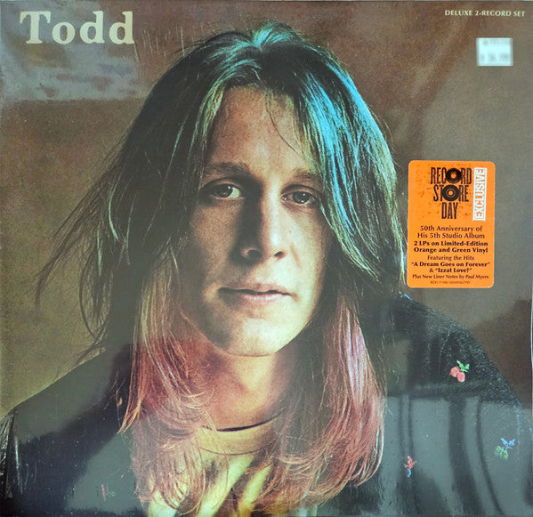 Todd Rundgren – Todd (2LP/1-orange/1-green Vinyl) 🇺🇸