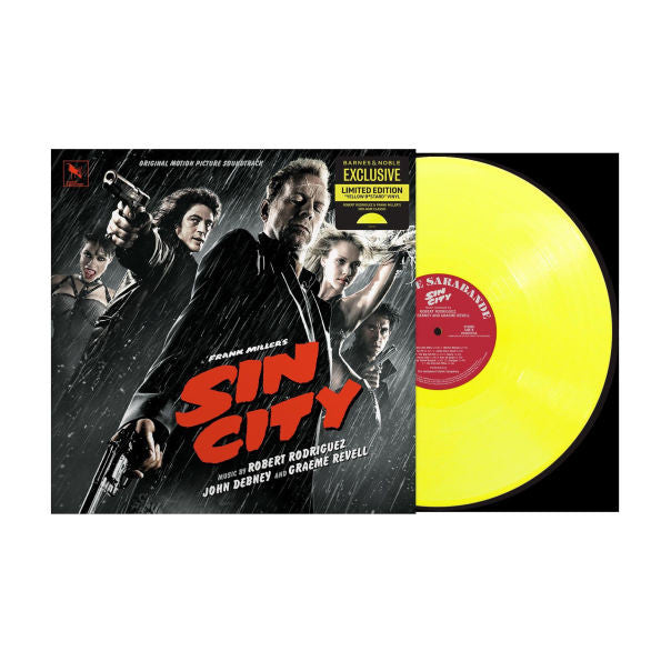 Robert; John Debney & Graeme Revell Rodriguez – Sin City OST (Yellow B*stard Vinyl) (Barnes & Noble Exclusive) 🇺🇸