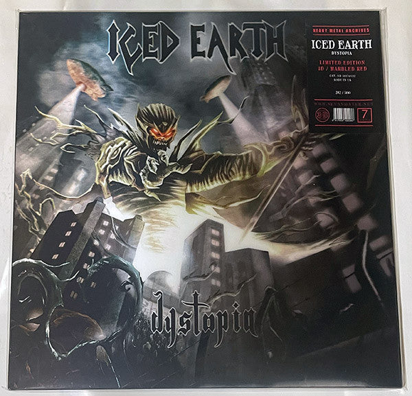 Iced Earth – Dystopia (Marbled Red & Black Vinyl) 🇺🇸